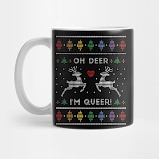 Oh Deer, I'm Queer Mug